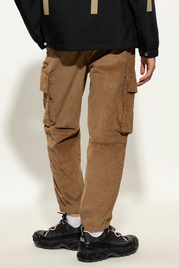 【関税&送料込】Burberry Wool Cargo Trousers BURBERRY | HOUNDSTOOTH CARGO TROUSERS